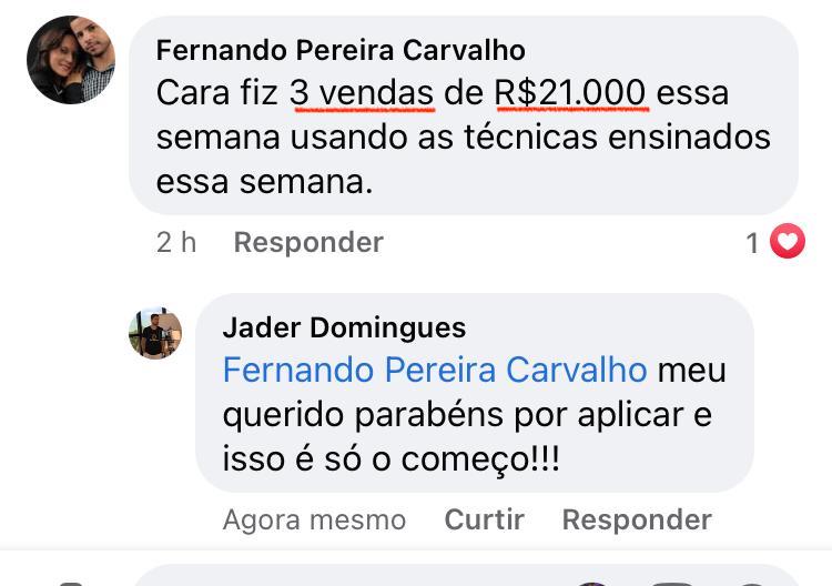 Depoimento 2 - prova de resultado