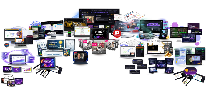 Comunidade Big Boss - códigos, livros, área de membros e treinamentos